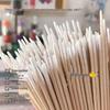 Extra Fine Wooden Cotton Swabs for Precision Makeup with Half Makeup Bag for Kids