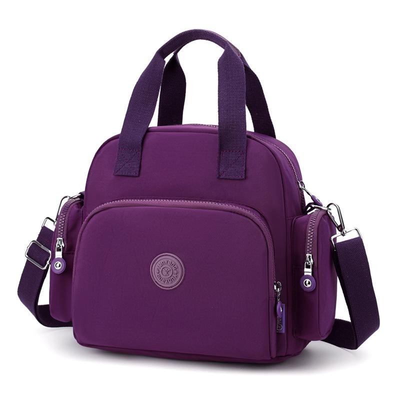 Spring New Hot-selling Women's Shoulder Bag Nylon Fashion Multi-functional Women's Double Shoulder Handbag