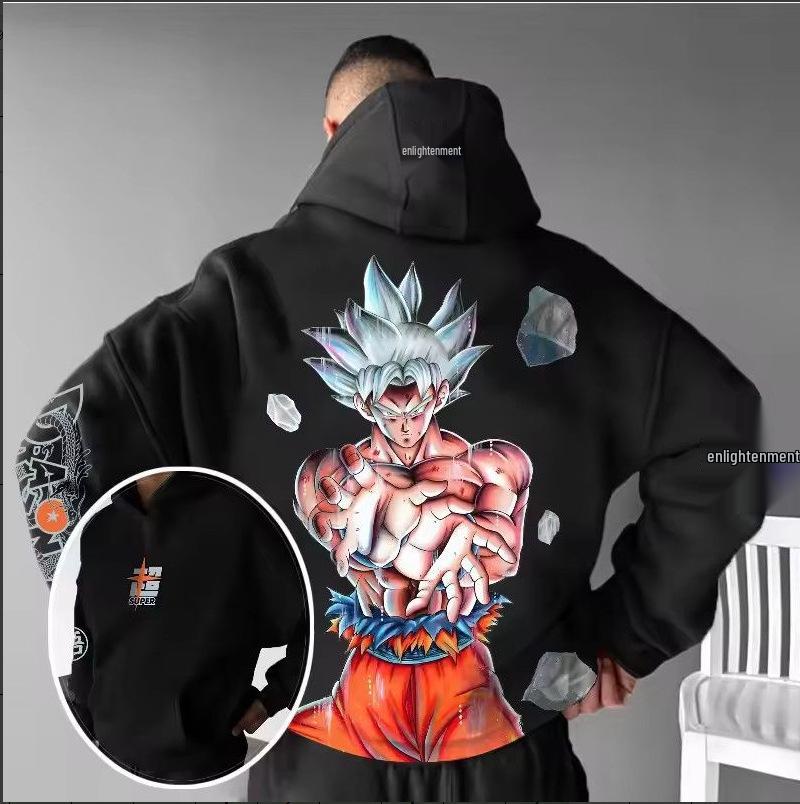 2025 Herren Dragon Ball Meister Roshi Lässiger Trend Hoodie