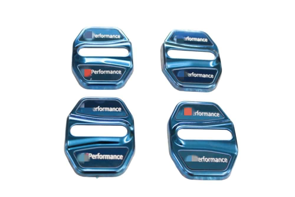 

Накладка на дверной фиксатор из нержавеющей стали для X3 X5 X6 F90 F92 Накладка на фиксатор 4 S синий