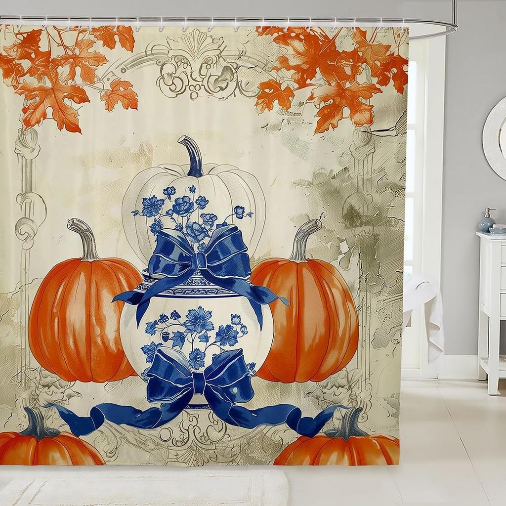 Black Cat Shower Curtain Pet Cats Bathroom Accessories Kitten Cute Halloween Gothic Kids Girls Boys White Black Waterproof Bath