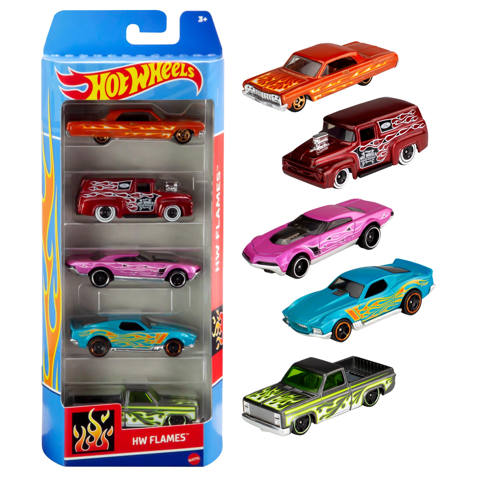 

hot wheels 5 машинки пак 1806