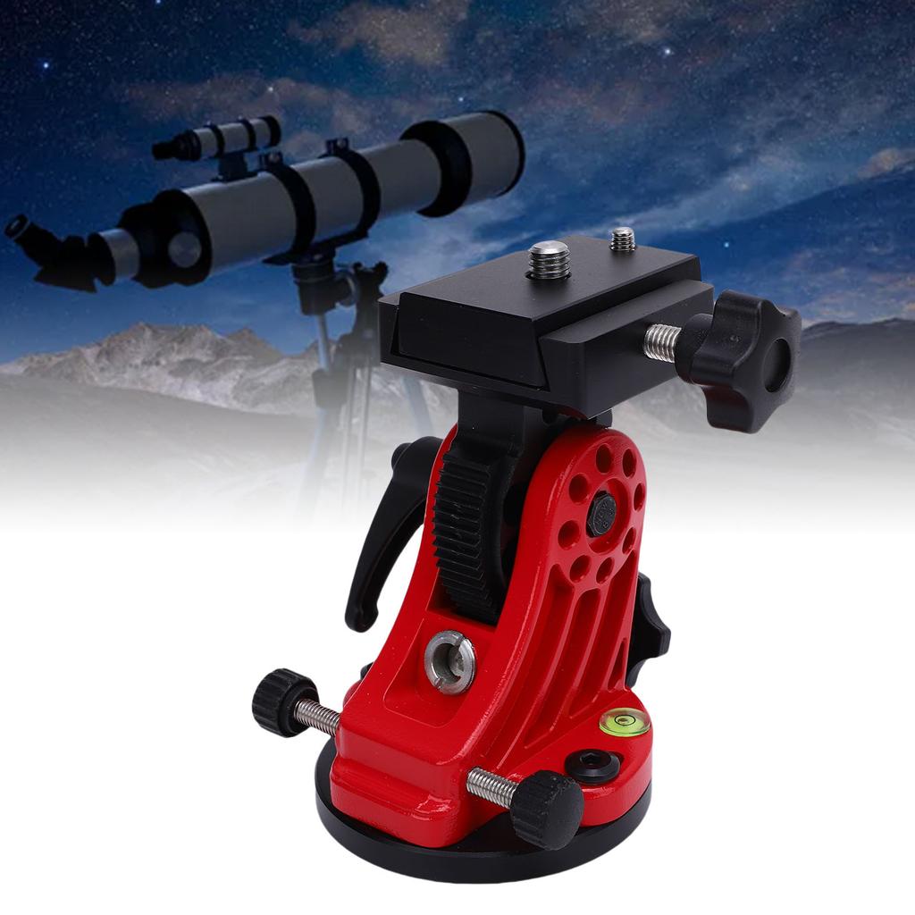 Latitude Adjustment Seat Aluminum 0 To 90 Degree Telescope Latitude Base Mount for Astronomical Telescope Accessories