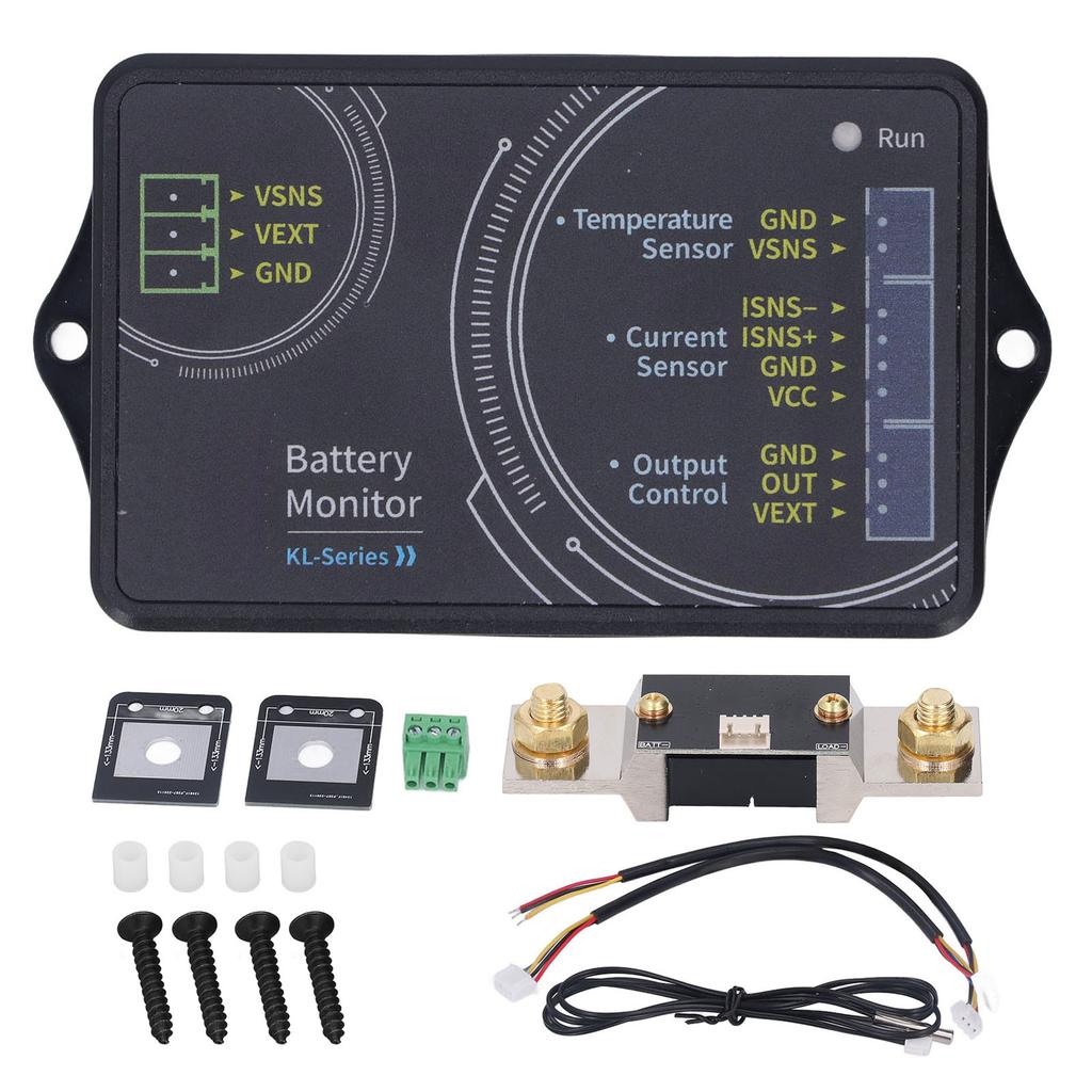 Batteriemonitor 400A Bluetooth 0?120V Funk-Spannungs- und Strommessgerät Wohnmobilzubehör KL140F