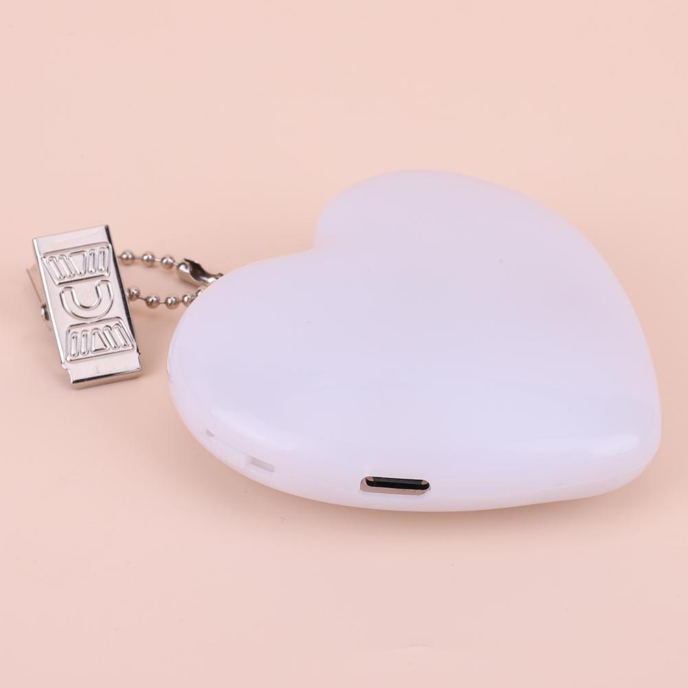 1/2/3Pcs Heart Shape Mini LED Bag Light with Automatic Sensor Bag Hanging Night Light Handbag Touch Lamp Bag Accessories