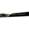 Excellent DITA sunglasses MACH-FIVE Limited Edition Two Bridge Silver DRX2087 Used