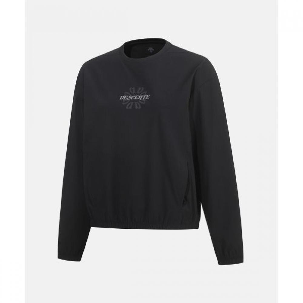 

DeScente Women S Woven SweatShirt Black BLK0BLACK/80