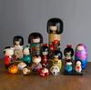 A Popular Japanese Made In Japanese Kokeshi Folk Crafted by 12 Zodiac Kokeshi Souvenir. Japan. Dolls. Crafts. Usaburo. Animals. Rat, Swinging, Rat.