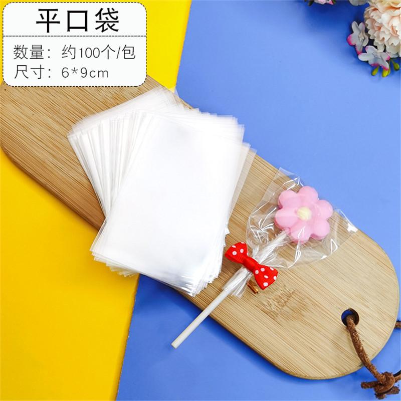 

100 шт. прозрачные пластиковые пакеты Opp для упаковки конфет, леденцов, печенья, целлофановый пакет, свадебные подарки, сувениры other