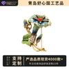 Medieval Vintage Western Retro High Court Simple Personality Copper Alloy Enamel Lotus Brooch New