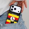 Flag of Uganda Phone Case for iPhone 16e 15 14 13 12 17 Pro Max Plus Air 17pro Cover Coque