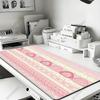 Strawberry Desk Mat Kawaii Mousepad Pink Cute milk sakura cherry blossom pattern Pastel aesthetic deskmat XXL gaming mouse pads