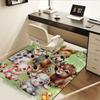 Chair Mat Office Carpet: Large Size, Cute Farm Animal Print, Home Decor for Sofa, Office Use, Gift Idea for Bedroom, Living Room & Various Rooms