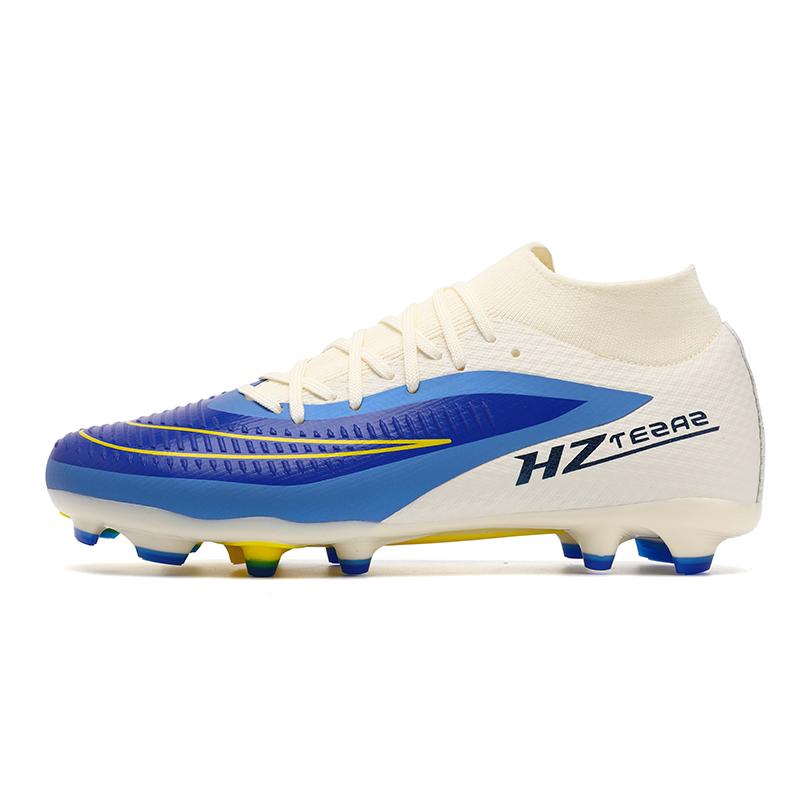 Mens Football Shoes Original Fast Professional Grass Training Lightweight Breathable Indoor TF/FG Youth Athletic Soccer Shoes