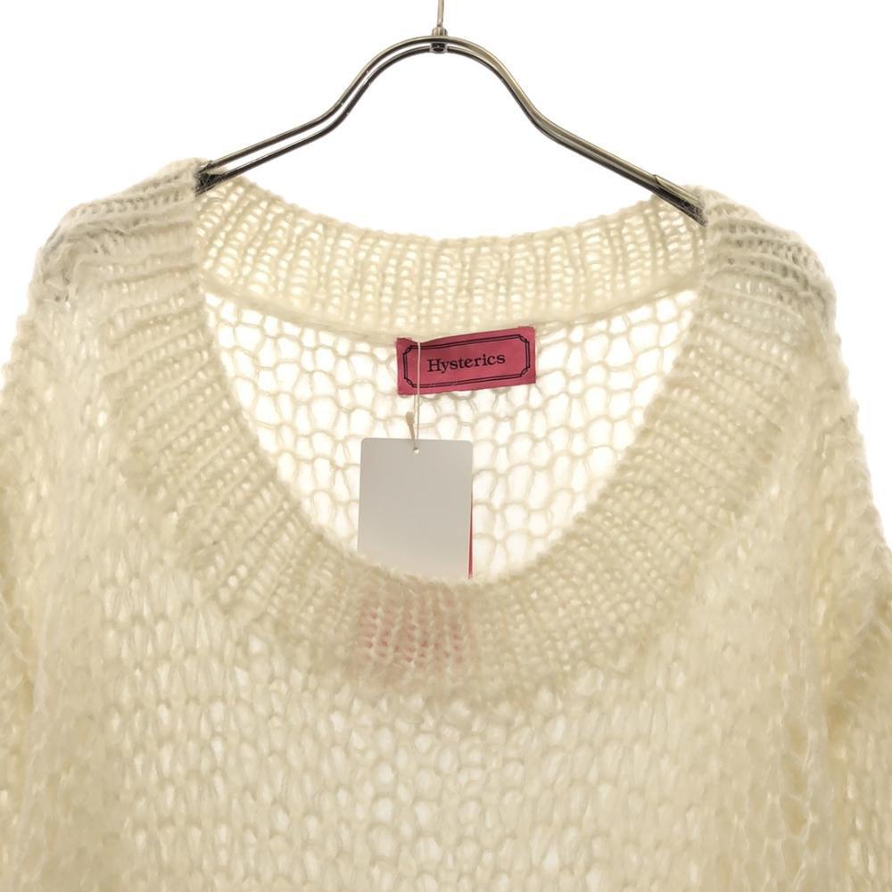 HYSTERICS Unused Mohair Blend Long sleeve knit one piece FREE Tagged Women Used