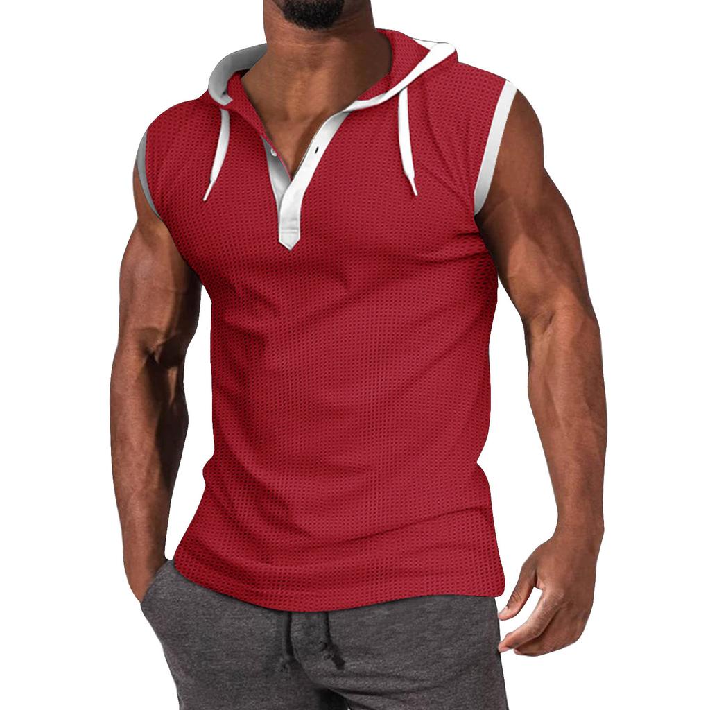 Mens Summer Surf Beach Tank Top Large Size Casual Breathable Sleeveless Top Loose Print Tank Top Man Shirt