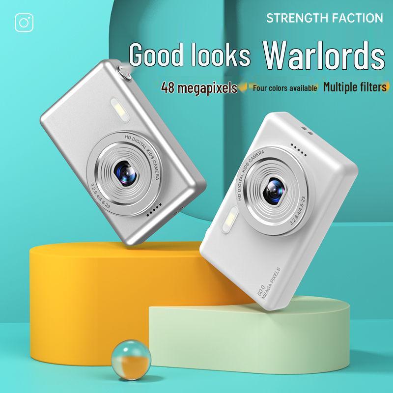 CCD Digital Camera for Students - High-Definition, Retro, Compact for Travel and Campus Use