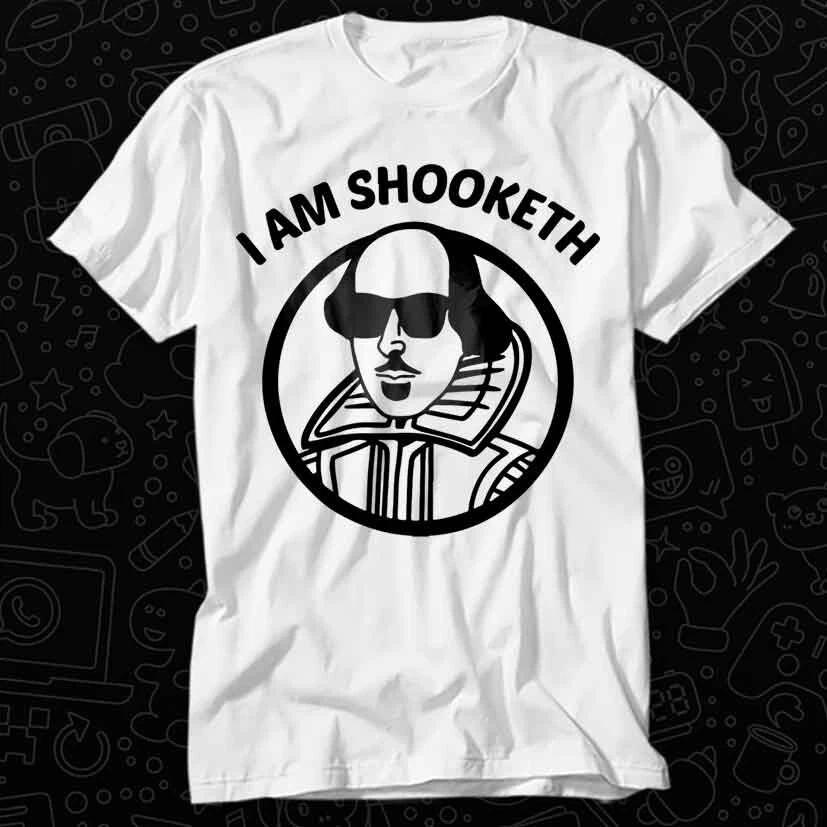 Уильям I Я в шоке Шекспир крут Футболка 350 XL