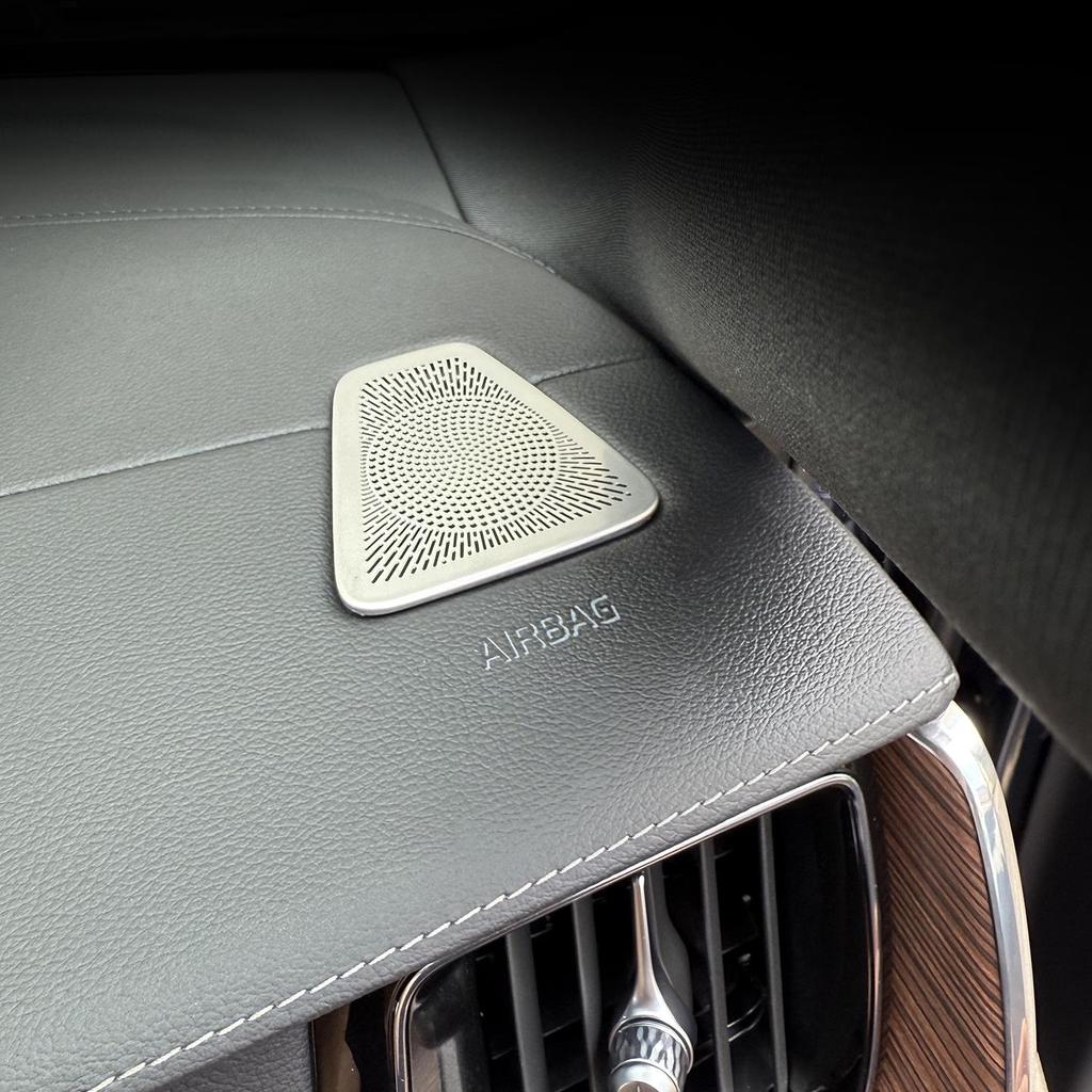 Compatible XC60/S60/V60 Air Vent Mask Decorative Stickers for Center Console Dashboard.