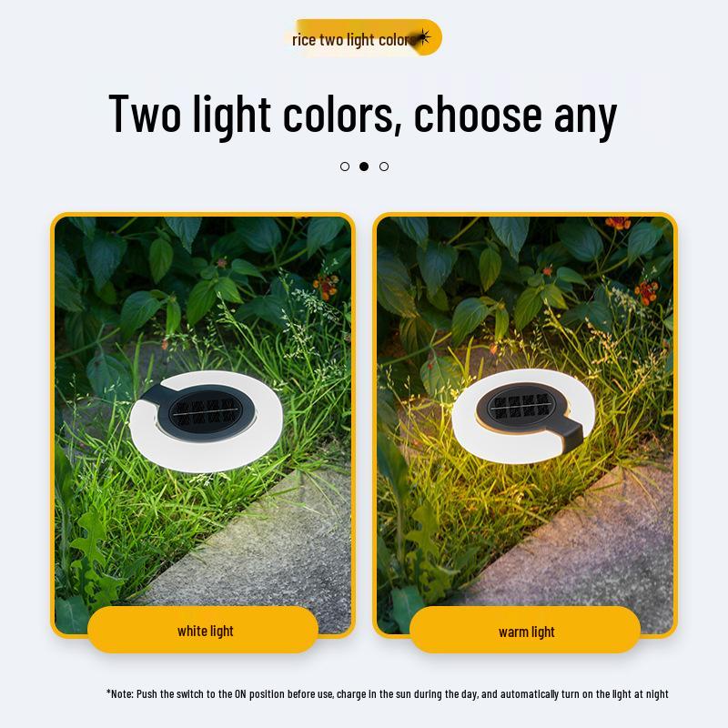 Waterproof Solar Garden Lights for Outdoor Balcony Decoration - Night Stairway and Step Atmosphere Lighting