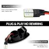 #MR109488 2pcs LED Sequential Dynamic Side Marker Turn Signal Light For Mitsubishi Lancer Mk7 Lancer I-Miev For Citroen C-Zero