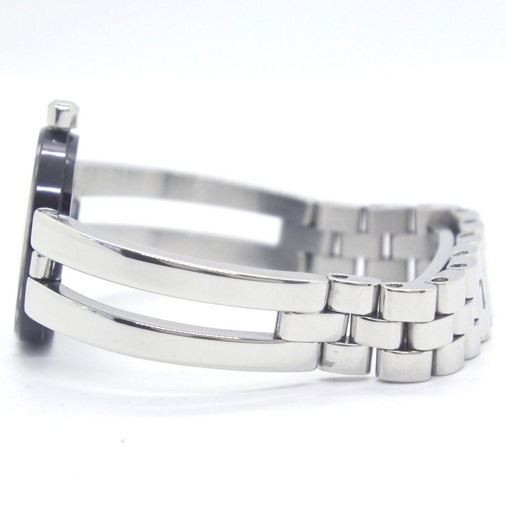 CENTURY Time gem Watches 1P diamond WhiteDial Stainless Steel Quartz Analog display Women Used