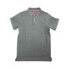 Polos Unisexes Col Polo Gris Coupe Droite Modérée BV0481-021