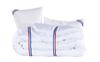 Matelas 180x200 cm, Thermotec, 24 cm, mémoire de forme, ferme, face été/hiver + 2 oreillers + couette