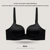 Premium Glossy Seamless Wireless Bra, Soft Support Push Up Anti-Sagging Comfortable Uplift Women's Lingerie