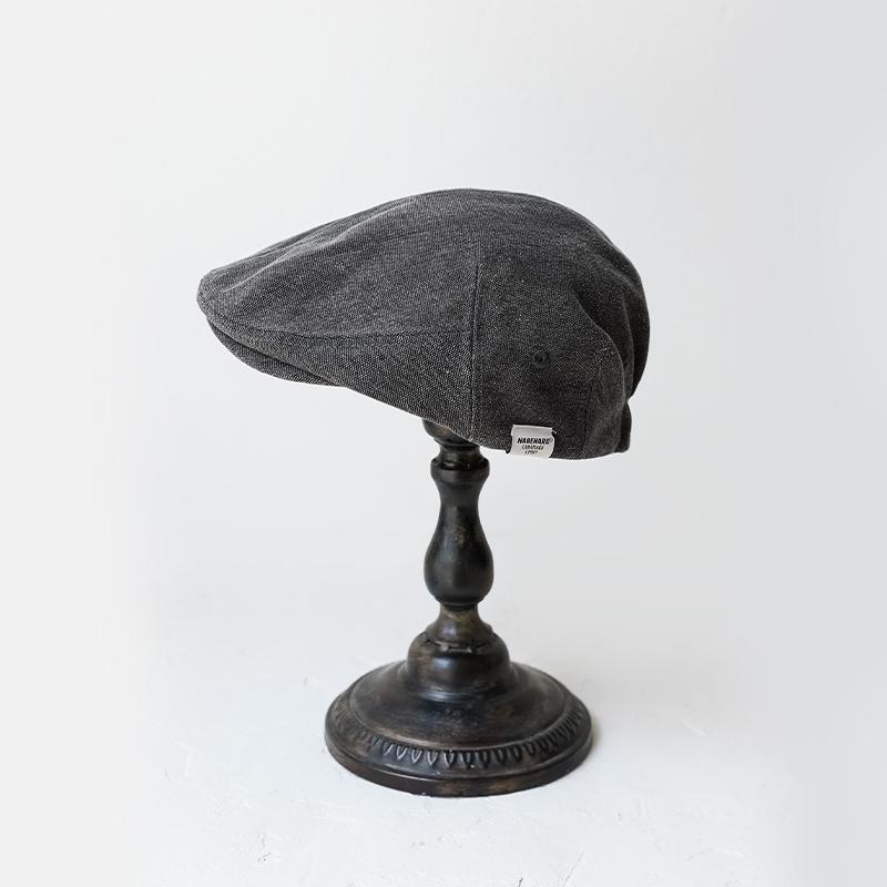 Cowboy Forward Hat Female Autumn and Winter Literary and Retro Painter Hat Niche Versatile Newsboy Forward Hat