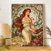 Disney 5d diamond painting, Beauty and the Beast diamond art painting diy handmade sticker gift, home decoration painting