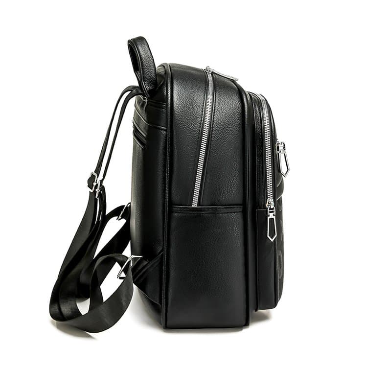 Letter embossed backpack large capacity student backpack