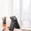 Adjustable Foldable Desk Phone Mount Wide Compatibility Phones Magnetic Holder with Card Storage Function Everyday Use