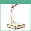Self Made Wooden Voice Controlled Street Lamp Model Set Puzzle Toy For Children Creative Tech Educational Toy Kit