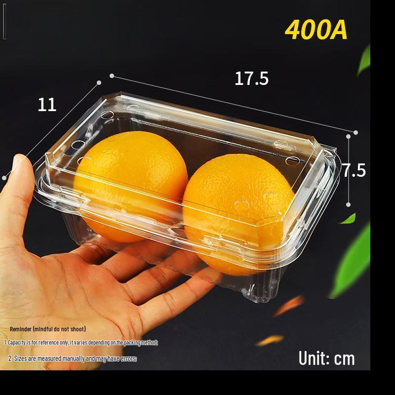 Disposable Plastic Fruit Packaging Box