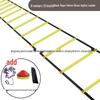 Agility Ladder Set with Training Cones, Resistance Parachute, and Rope Ladder for Football