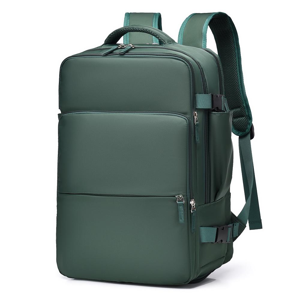 Reiserucksack mit großem Fassungsvermögen, Unisex-Freizeitrucksack mit USB-Ladefunktion, Oxford-Gewebe, separates Schuhfach