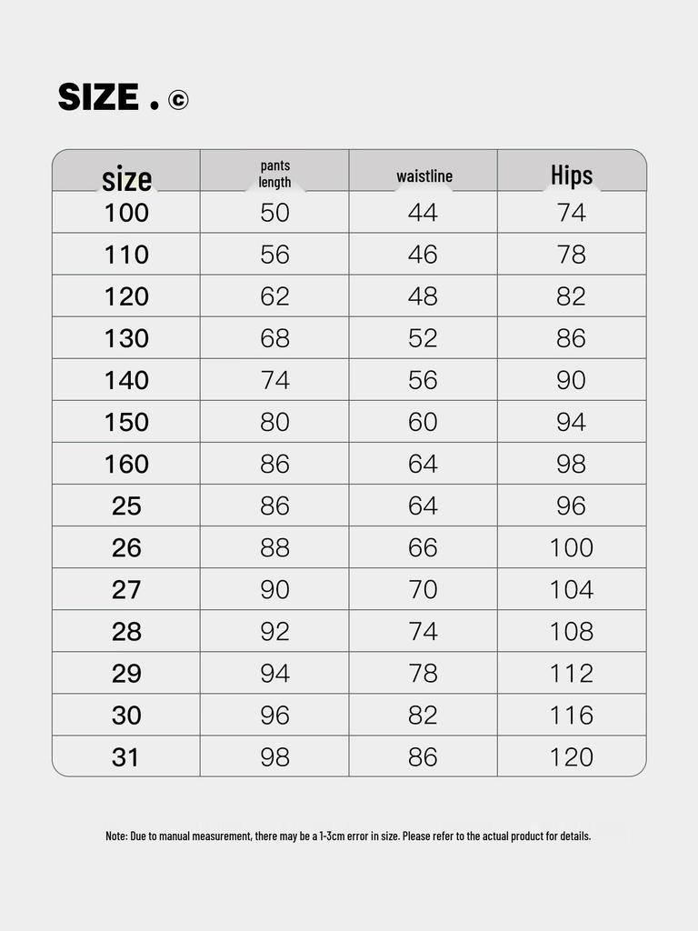 Girls' Retro Wide-Leg Cropped Denim Jeans