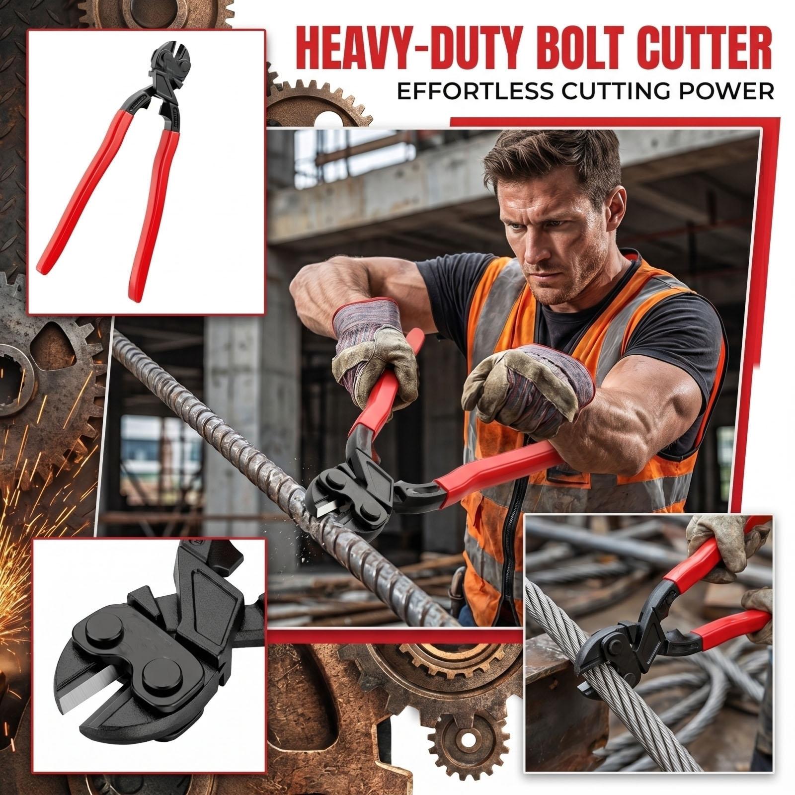 

Wire Breaking Pliers, Heavy-Duty Steel Bar Cable Cutters, Manual And Portable Steel Wire Seal Pliers, And Other Tools One Size красный