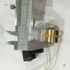 2-Circuit Slip Ring: 16.4MM ID, 30MM OD, 21MM Height for Marshmallow Machines, Carbon Brush