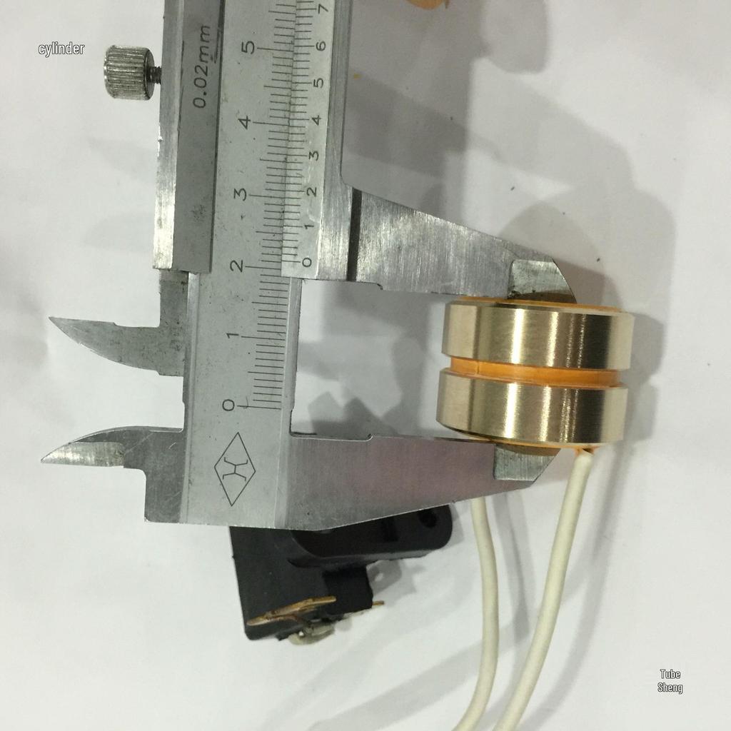2-Circuit Slip Ring: 16.4MM ID, 30MM OD, 21MM Height for Marshmallow Machines, Carbon Brush