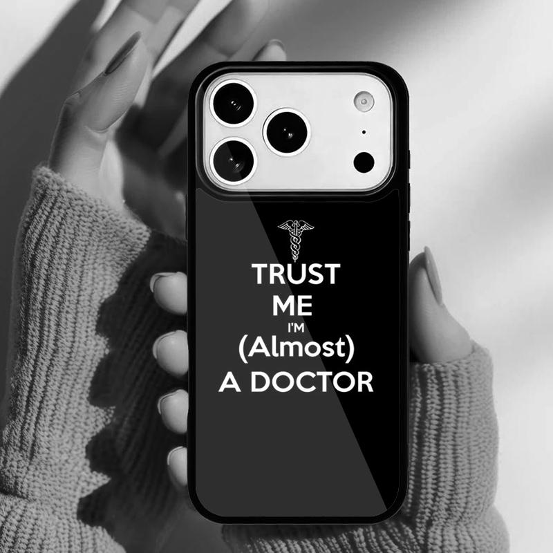 Süße Cartoon Medizin Krankenschwester Arzt Handyhülle für iPhone 17 16 15 14 13 Pro Max Rückabdeckung für 12 11 Pro Hülle