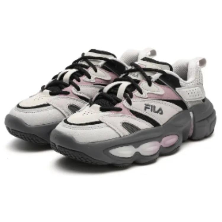 FILA Comfort Fleece Version Shock Absorbing Wear Resistant Low Top Casual Shoes Women sneaker Gray F12W342119FAB
