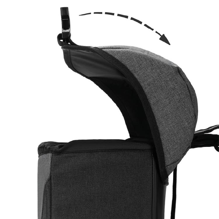 Weatherproofed Cycling Panniers Bag With Carbon Texture Multiple Pocket Organization for Outdoor Exploration