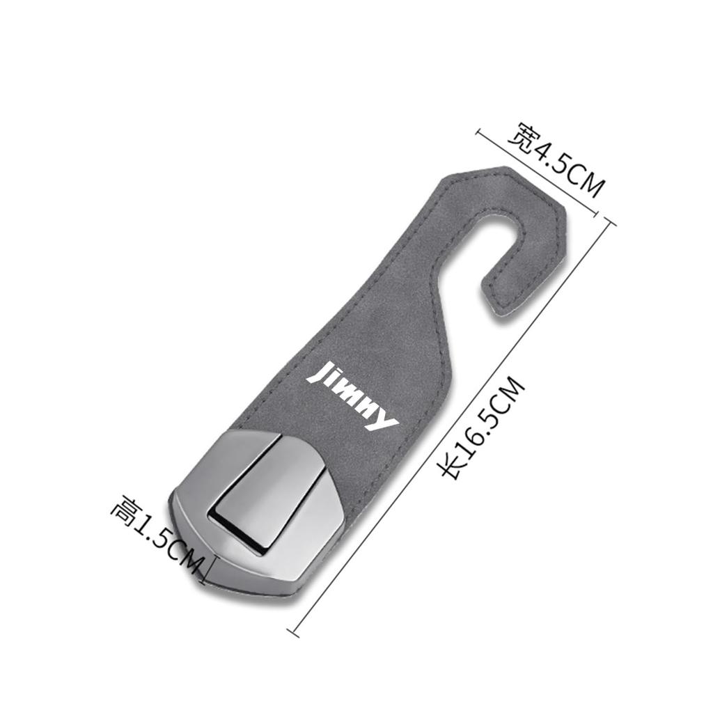 Hunesuru Car Hook Leather JIMNY Metal Easy Installation Headrest Hook