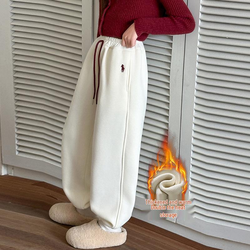 Dívčí zimní kalhoty s fleecovou podšívkou 2025: Husté, Pohodlné Ležérní Tepláky