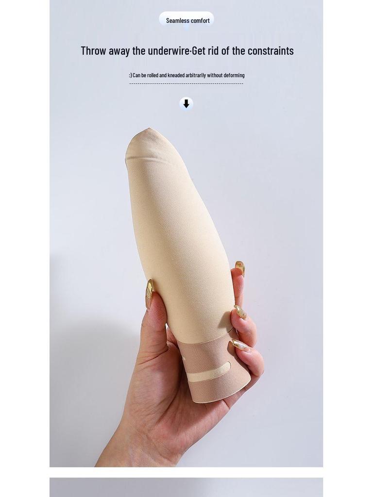 Temu Exklusiver Nahtloser Anti-Hänge-BH für Damen - Formverbessernd, Ohne Bügel, Perfekt für Große oder Kleine Brüste