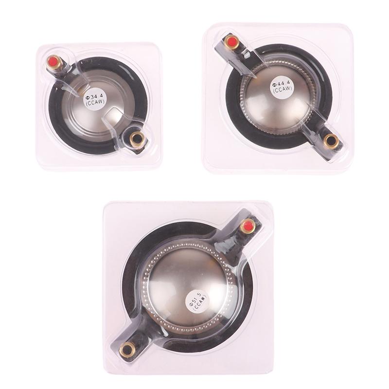 1pc Hot 34.4mm 44.4mm 51.5mm Audio Driver Speaker Titanium Film Treble Voice Coil Reel Tweeter