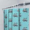 Bathroom Shower Curtain Vintage Dinosaur Pattern Waterproof Decor Farmhouse Backdrop Washable Fabric