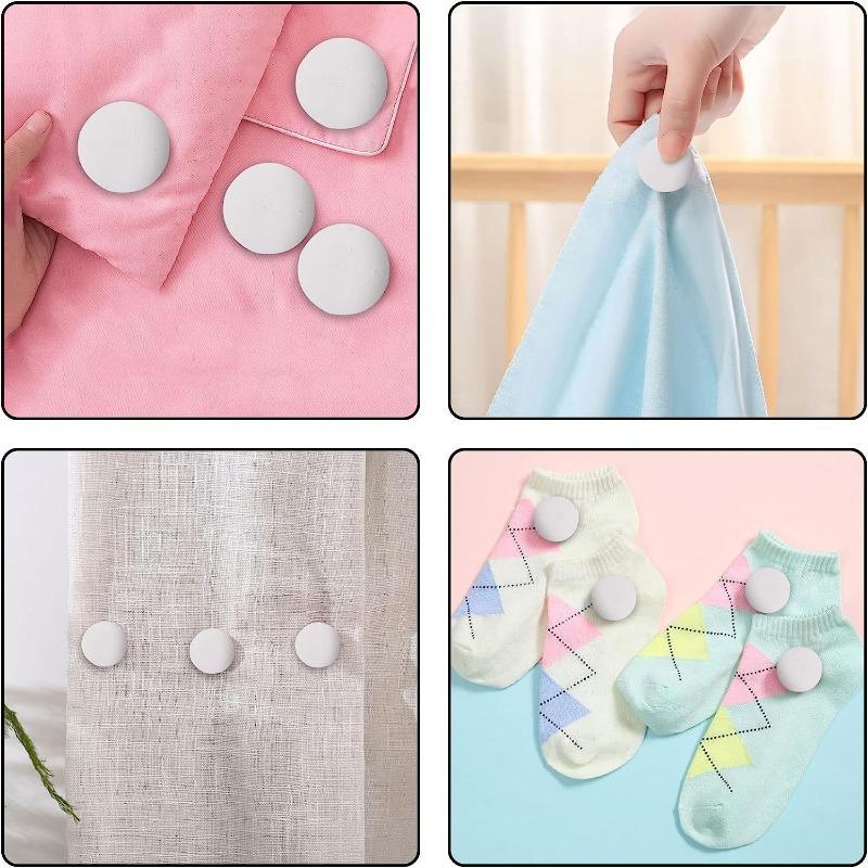 30Pcs BedSheet Quilt Clip Anti-Slip Blanket Buckles Duvet Cover Fastener Clip One Key To Unlock Quilt Holder Fixator Grippers